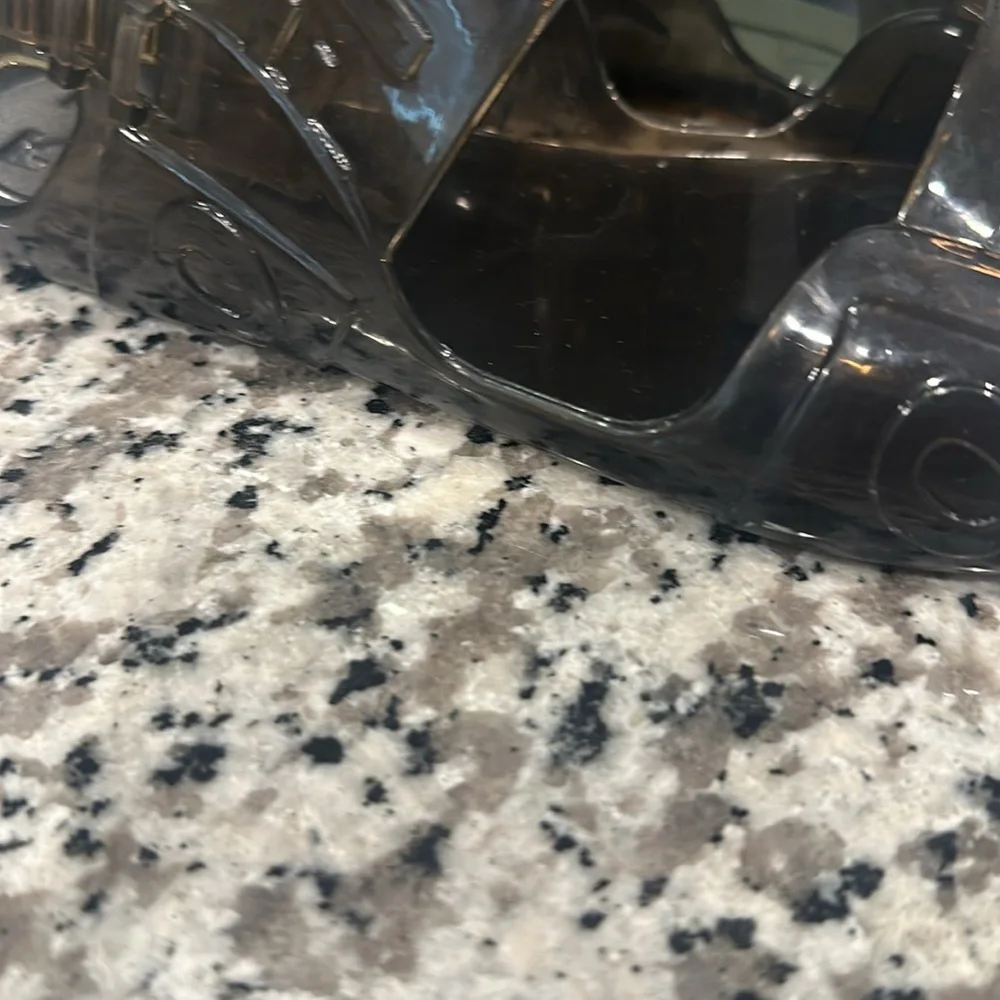 Off-White Transparent Black Sandals - Picture 13 of 17